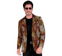 Widmann - Party Fashion Jacket Leopard Print Suit Jacket Animal Print Animal Costume