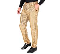 Widmann Party Fashion Pants (Gold Sequin Pants) (L) Gold