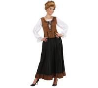 Widmann Peasant Girl (Shirt, Corset, Skirt) (S) Different Colors