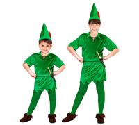 Widmann Peter (Tunic, Belt, Hat) (128 cm / 5-7 Years) Green