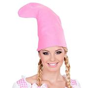 Widmann Pink Gnome Hat Hat Headware Accessory for Elf Sprite & Smurf Theme Fancy Dress Up Costumes & Outfits