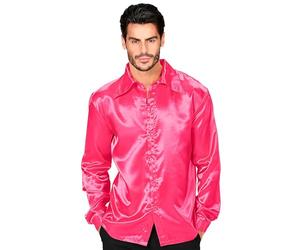 Widmann Pink Satin Shirt for Men Medium (UK 12)