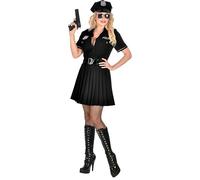 Widmann 11012873 Police Officer Costume, Black, L