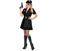 Widmann 11012873 Police Officer Costume, Black, L