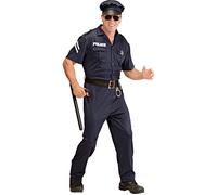Widmann Police Officer (Jumpsuit, Belt, Hat) (M) Blue
