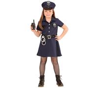 Widmann 04028 - Police Officer Costume, PC, Career, World Book Day, Constable, Carnival, Halloween, 158 cm (11-13 Years)