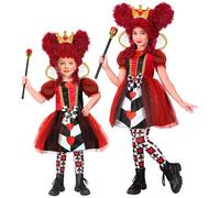 Widmann Queen Of Hearts (Dress, Crown) (116 cm / 4-5 Years) Different Colors