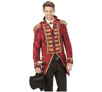 Widmann Red Jacquard Parade Coat For Woman (XL) Red