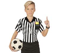 Widmann Referee T-Shirt Unisex Costume Football 158cm Sport Fancy Dress