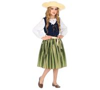Widmann Renaissance Maiden (Dress, Belt) (116 cm / 4-5 Years) Different Colors