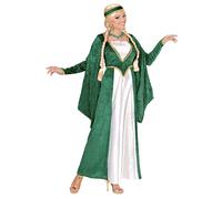 Widmann Renaissance Queen Velvet - Green - (Dress, Headpiece) (M) Green