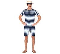 Widmann W MILANO Party Fashion - Costume Retro Swimsuit, 20s and 30s, Fancy Dress Carnival