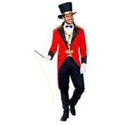 WIDMANN 09552 Circus Director Men's Costume Black/Red M