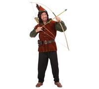 Widmann Robin Of Sherwood (Dress, Belt With Purse, Boot Covers, Hat) (XL) Differ
