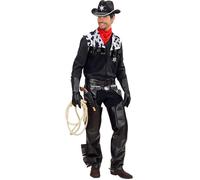 Widmann Rodeo Cowboy (Vest, Chaps, Belt, Bandana) (M) Different Colors