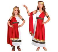 Widmann Roman Empress (Dress With Drape, Armbands, Laurel Wreath) (116 cm / 4-5
