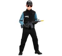 Widmann S.W.A.T. (Jacket, Pants, Cap) (140 cm / 8-10 Years) Different Colors