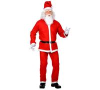 Widmann Santa Claus (Jacket, Pants, Belt, Boot Covers, Hat, Gloves) (158 cm / 11
