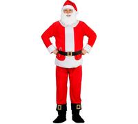 Widmann Santa Claus (Jacket With Stuffed Belly, Pants With Boot Covers, Hat With