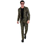 Widmann Santa Claus Party Fashion Suit (Jacket, Pants) (XXL) Green