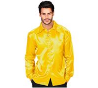 Widmann 22024 satin shirt, Blue, XL