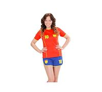 Widmann Sensor ? Footballer Spain Costume Red/Blue, Size L