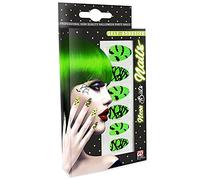 Widmann ? Set of 12 Fluorescent Nail Bats Womens, Green, One Size, vd-wdm05368