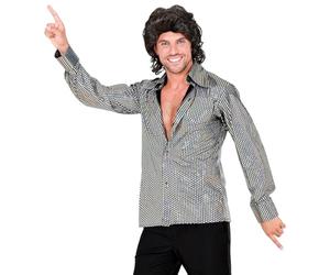 Widmann - Shirt the 70s disco style, hippie, disco fever, 70s, 80s, theme party, carnival