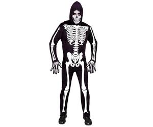 Widmann Skeleton (Hooded Jumpsuit) (XL) Black