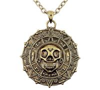 Widmann Skull Compass Necklace Women's Fancy Dress