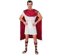 Widmann Spartacus (Tunic, Belt, Cape, Sandals, Laurel Headwreath) (S) White