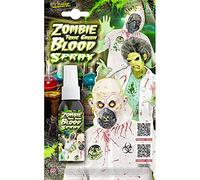 Widmann ? Spray Blood Zombie Unisex-adult, Green, 48 ml, vd-wdm01140