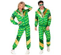 Widmann St. Patrick's Day Party Fashion Tracksuit (Jacket, Pants) (M) Green