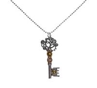 Widmann Steampunk Key Necklace Victorian Era Fancy Dress Costume Jewellery Accessory