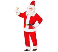 Widmann Super Deluxe Santa Claus Velvet (Jacket, Pants And Hat With Plush Trim,