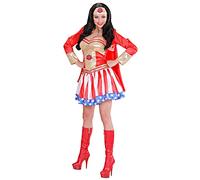 Widmann - Super Hero Girl costume, dress, superhero, fancy dress costumes, carnival