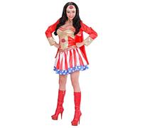Widmann - Super Hero Girl costume, dress, superhero, fancy dress costumes, carnival