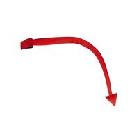 Widmann 04117 Diavolo Teufel Tail, Solid, Multi-Coloured, 88 cm