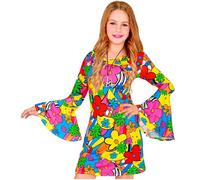 Widmann The 60s Fashion - Flower Power (Dress) (116 cm / 4-5 Years) Different Co
