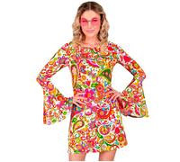 Widmann The 60s Fashion - Paisley (Dress) (XXL) Pink
