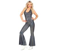 Widmann 05011 70s Disco Jumpsuit, Colourful, S