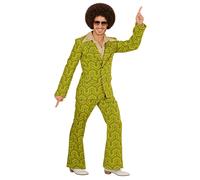 W WIDMANN MILANO Party Fashion - 70s Costume Groovy Style for Men, Disco, Carnival, Theme Parties