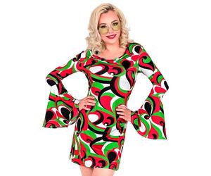 Widmann The 70s Groovy Style - Vintage Waves (Dress) (S) Different Colors
