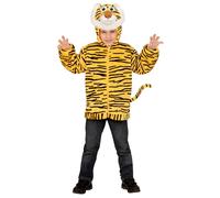 Widmann Tiger In Soft Plush (Hoodie With Mask) (98 cm / 1-2 Years) Different Col