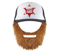 Widmann Trucker Cap with Beard American Texas Ranger USA Fancy Dress Accessory