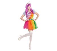 Widmann Unicorn (Dress, Headpiece) (S) Rainbow
