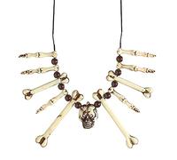 Widmann Unisex - Adult Skull and Bone Necklace