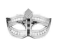 Widmann UNISEX CAT EYE DISCO BALL EYEMASK