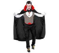 Widmann-Vampire Costume for Men, Multicoloured, (XL/XXL), 01684