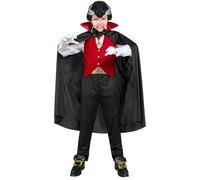 Widmann Vampire (Vest, Cummerbund, Bow Tie, Necklace With Medallion, Gloves, Cap